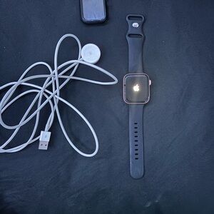 Apple Smartwatch with Black Band